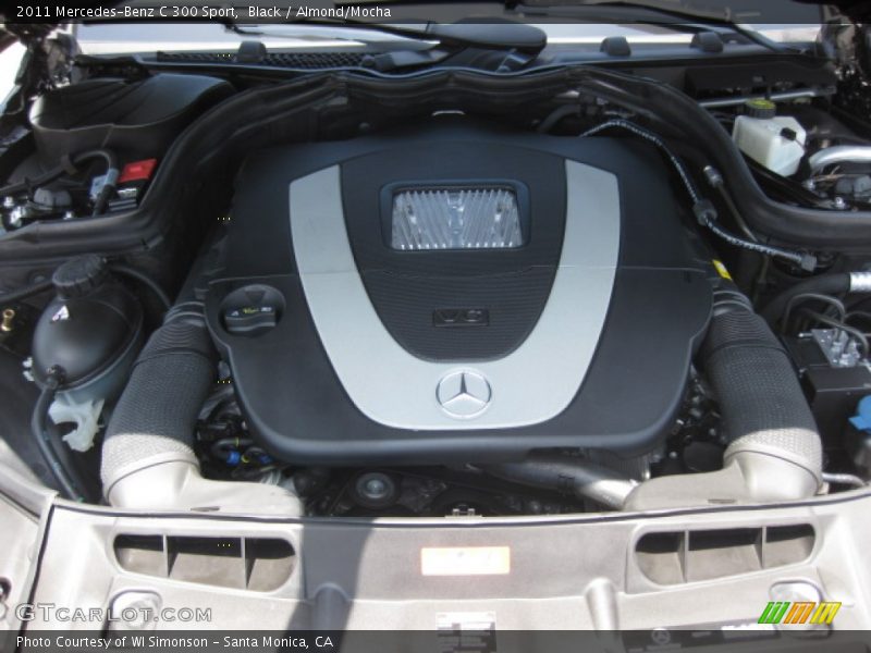 Black / Almond/Mocha 2011 Mercedes-Benz C 300 Sport