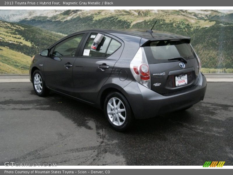 Magnetic Gray Metallic / Black 2013 Toyota Prius c Hybrid Four