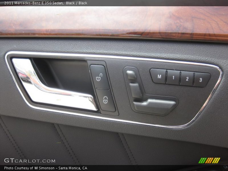 Black / Black 2011 Mercedes-Benz E 350 Sedan