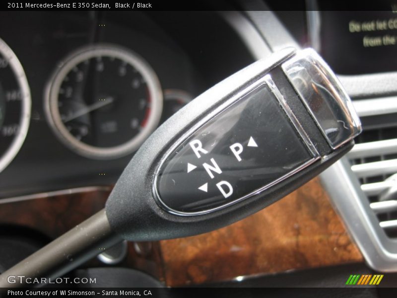 Black / Black 2011 Mercedes-Benz E 350 Sedan