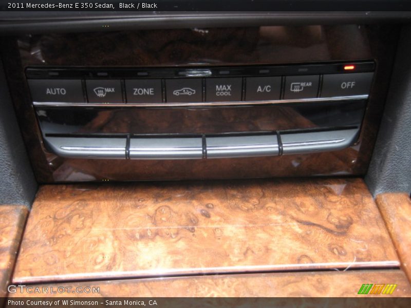 Black / Black 2011 Mercedes-Benz E 350 Sedan