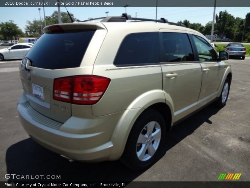 White Gold / Pastel Pebble Beige 2010 Dodge Journey SXT