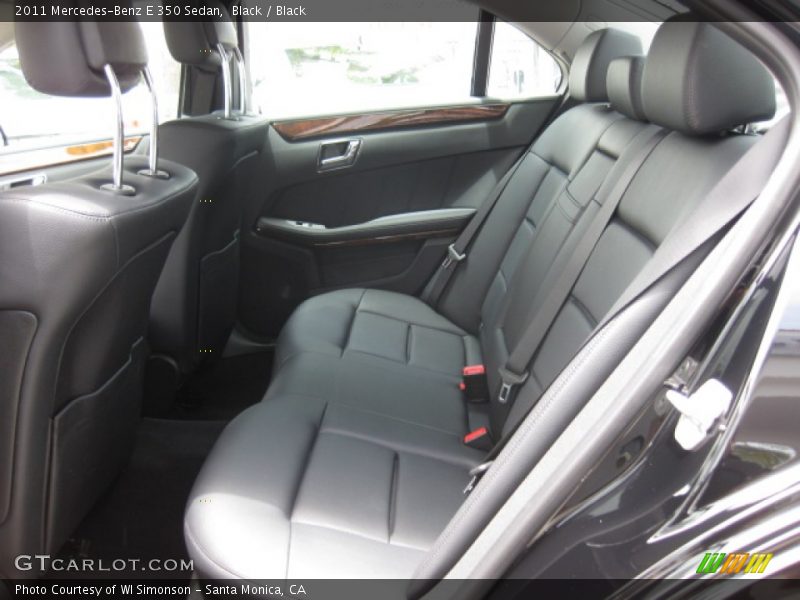 Black / Black 2011 Mercedes-Benz E 350 Sedan