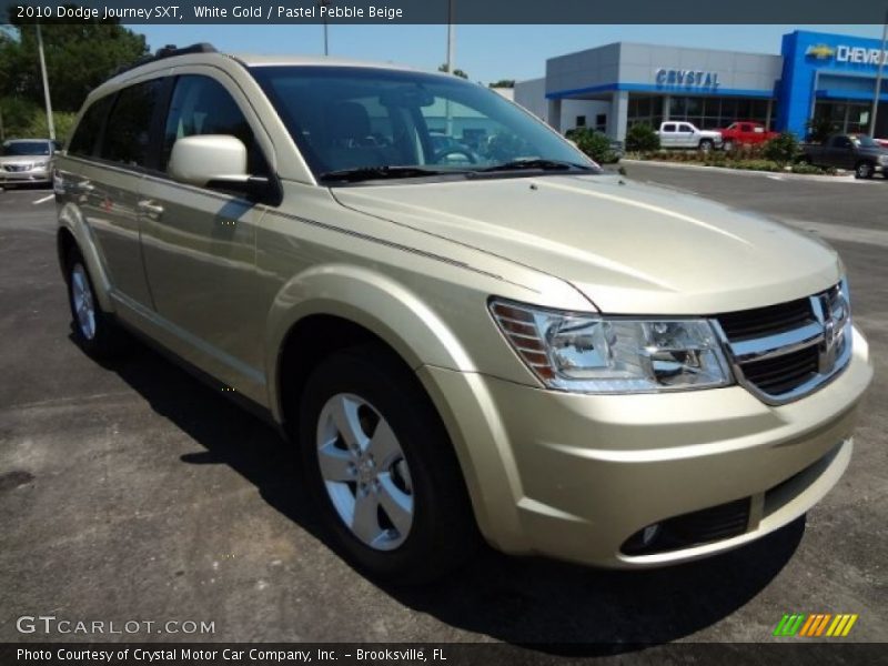 White Gold / Pastel Pebble Beige 2010 Dodge Journey SXT