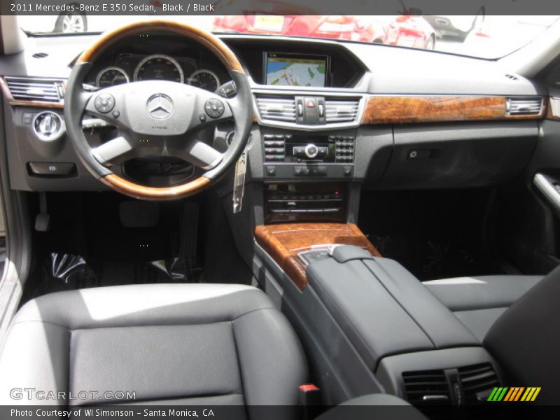 Black / Black 2011 Mercedes-Benz E 350 Sedan