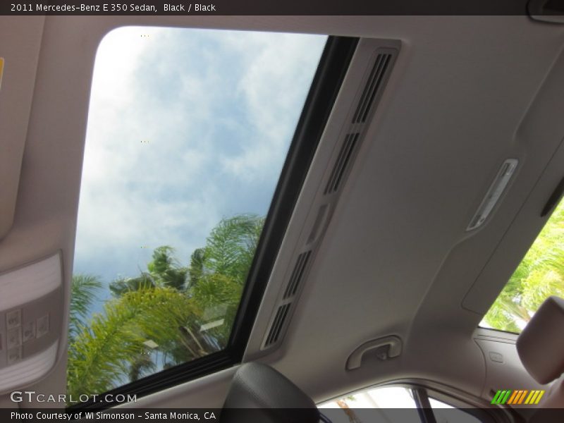 Black / Black 2011 Mercedes-Benz E 350 Sedan