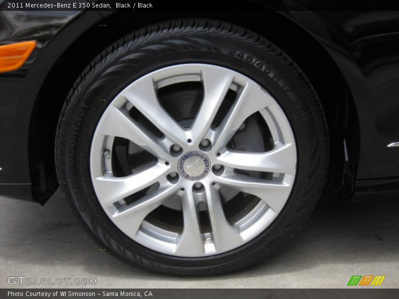 Black / Black 2011 Mercedes-Benz E 350 Sedan