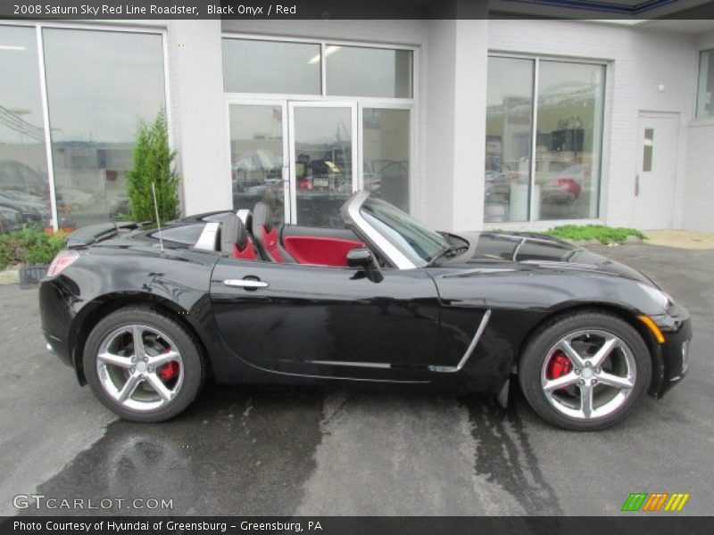  2008 Sky Red Line Roadster Black Onyx