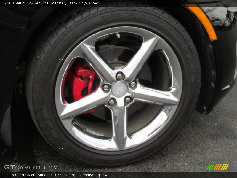  2008 Sky Red Line Roadster Wheel