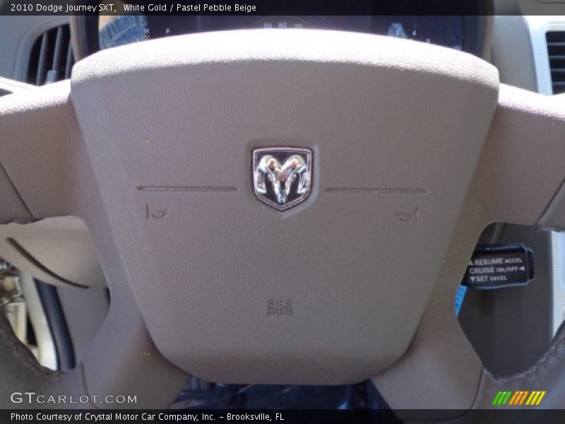 White Gold / Pastel Pebble Beige 2010 Dodge Journey SXT