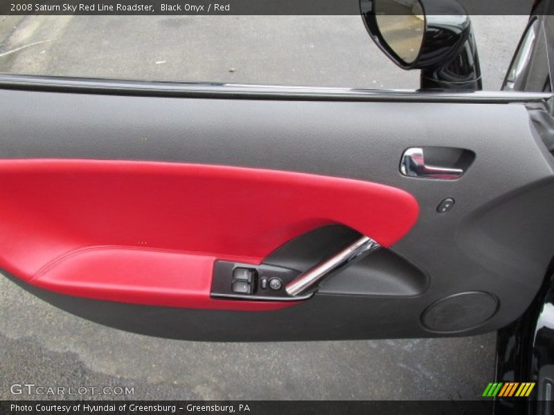Door Panel of 2008 Sky Red Line Roadster