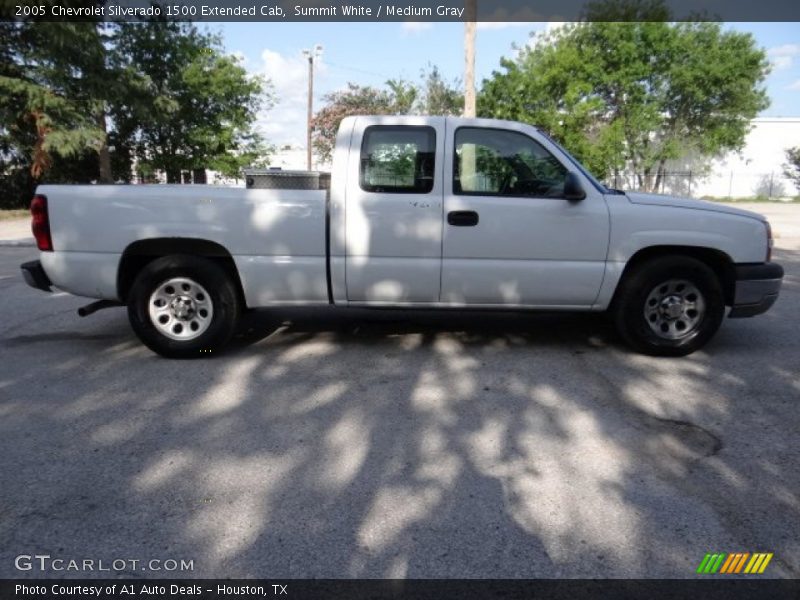 Summit White / Medium Gray 2005 Chevrolet Silverado 1500 Extended Cab
