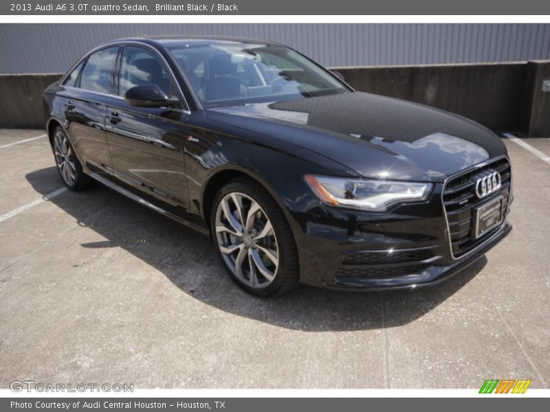 Brilliant Black / Black 2013 Audi A6 3.0T quattro Sedan