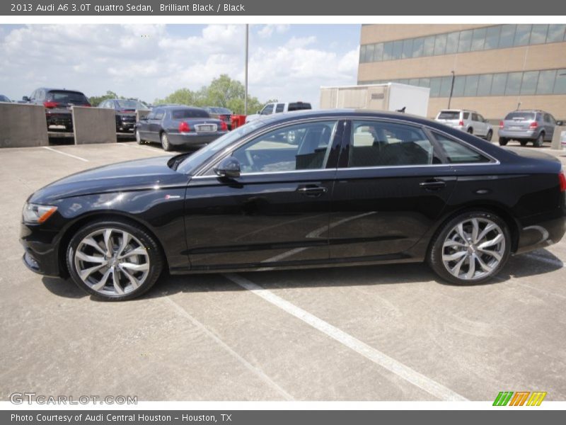 Brilliant Black / Black 2013 Audi A6 3.0T quattro Sedan