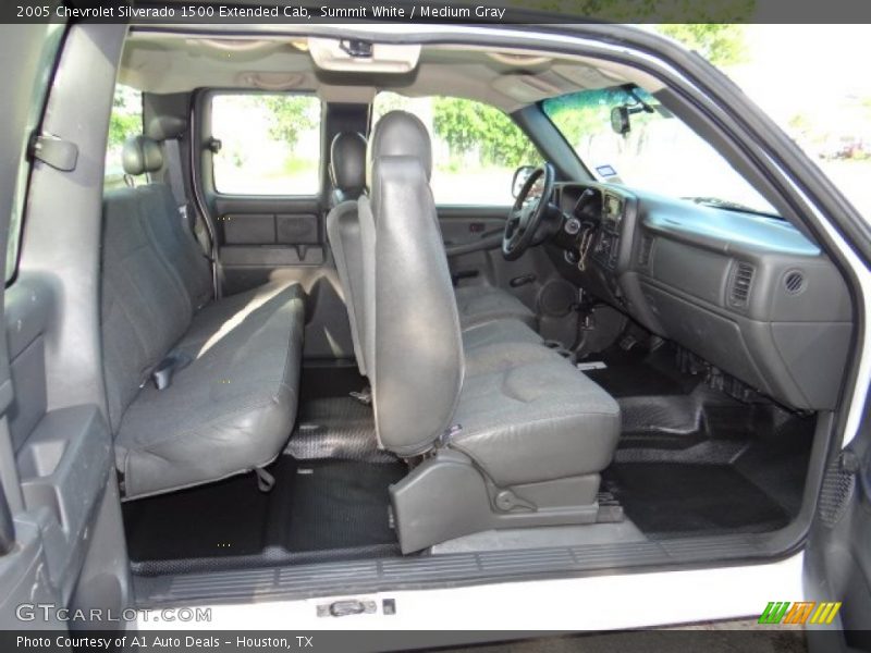 Summit White / Medium Gray 2005 Chevrolet Silverado 1500 Extended Cab
