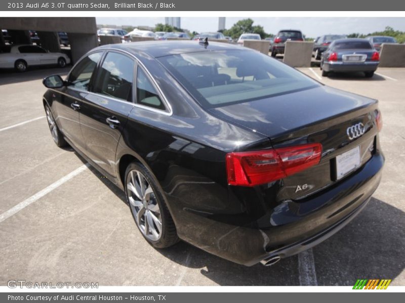 Brilliant Black / Black 2013 Audi A6 3.0T quattro Sedan