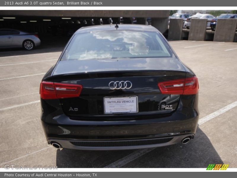 Brilliant Black / Black 2013 Audi A6 3.0T quattro Sedan