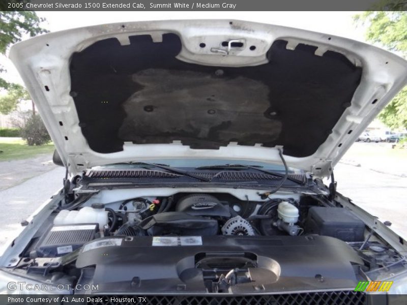 Summit White / Medium Gray 2005 Chevrolet Silverado 1500 Extended Cab