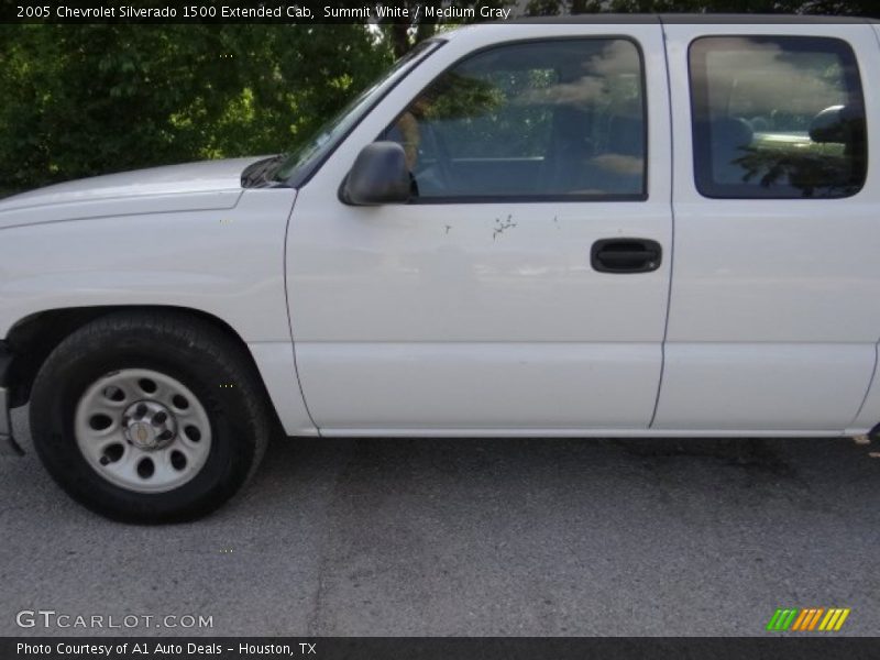 Summit White / Medium Gray 2005 Chevrolet Silverado 1500 Extended Cab