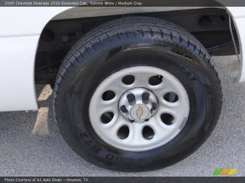 Summit White / Medium Gray 2005 Chevrolet Silverado 1500 Extended Cab