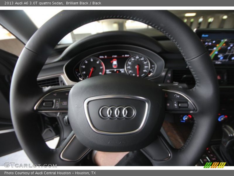 Brilliant Black / Black 2013 Audi A6 3.0T quattro Sedan