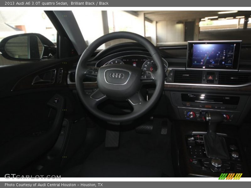 Brilliant Black / Black 2013 Audi A6 3.0T quattro Sedan