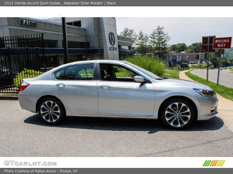 Alabaster Silver Metallic / Black 2013 Honda Accord Sport Sedan