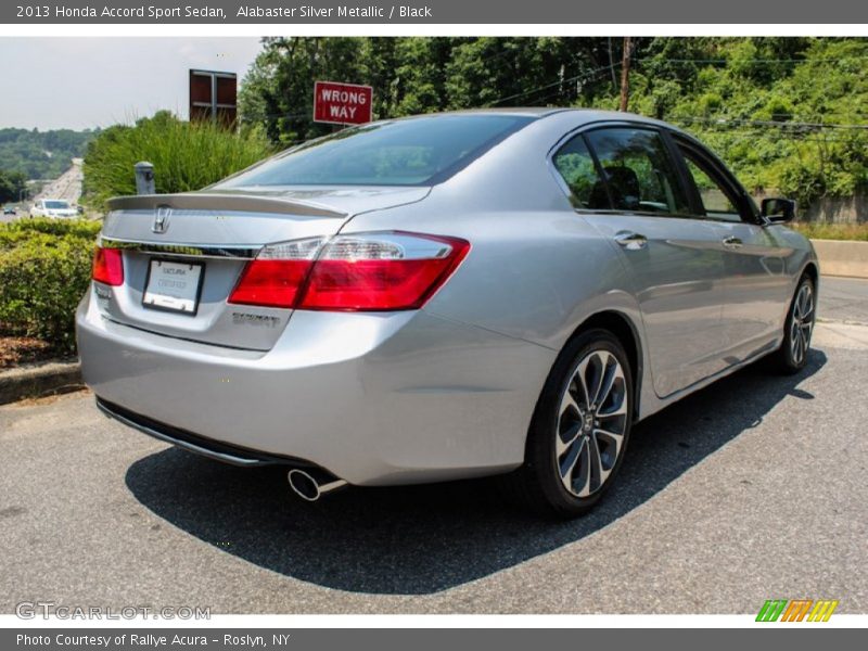 Alabaster Silver Metallic / Black 2013 Honda Accord Sport Sedan