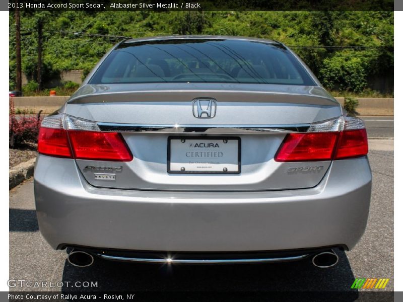 Alabaster Silver Metallic / Black 2013 Honda Accord Sport Sedan