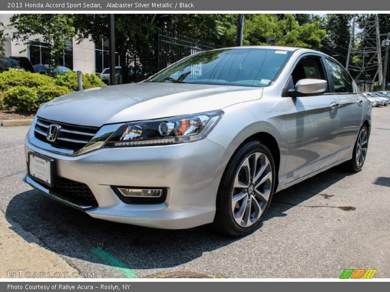 Alabaster Silver Metallic / Black 2013 Honda Accord Sport Sedan