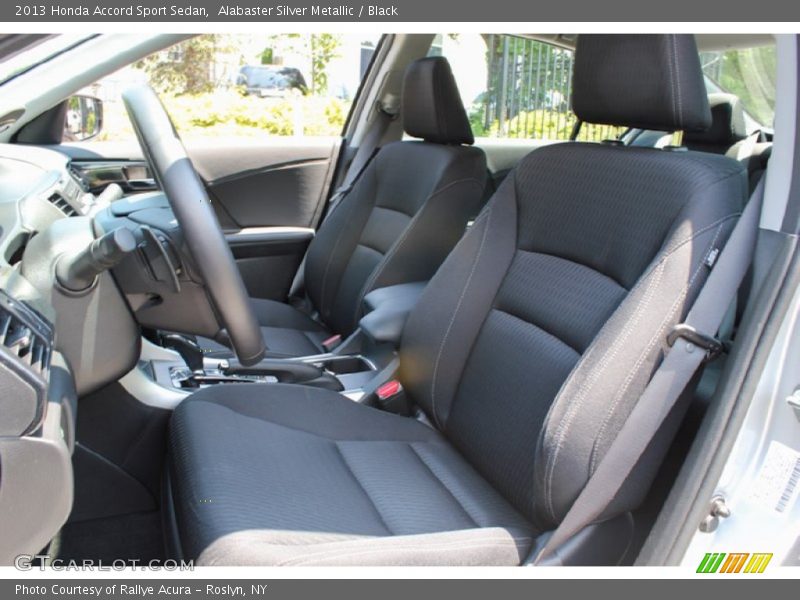 Alabaster Silver Metallic / Black 2013 Honda Accord Sport Sedan
