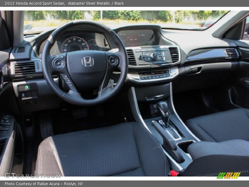 Alabaster Silver Metallic / Black 2013 Honda Accord Sport Sedan