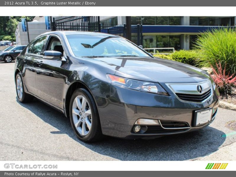 Graphite Luster Metallic / Ebony 2012 Acura TL 3.5
