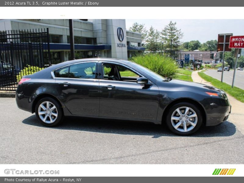 Graphite Luster Metallic / Ebony 2012 Acura TL 3.5