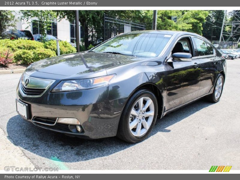 Graphite Luster Metallic / Ebony 2012 Acura TL 3.5