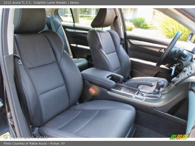 Graphite Luster Metallic / Ebony 2012 Acura TL 3.5