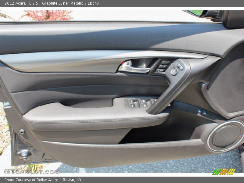 Graphite Luster Metallic / Ebony 2012 Acura TL 3.5