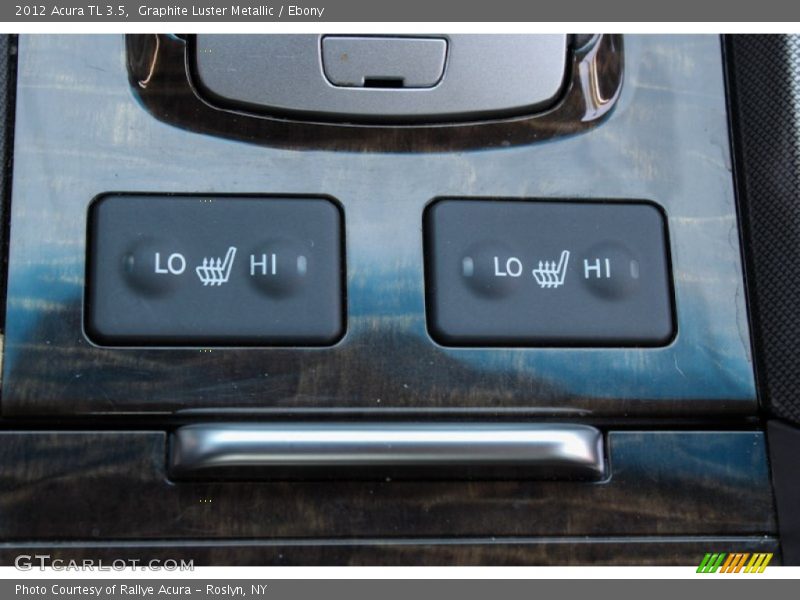 Graphite Luster Metallic / Ebony 2012 Acura TL 3.5