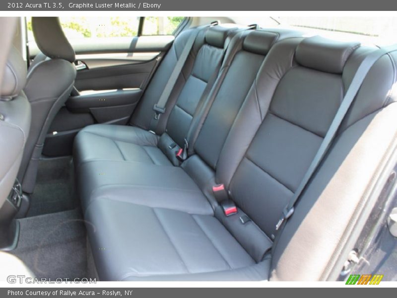 Graphite Luster Metallic / Ebony 2012 Acura TL 3.5