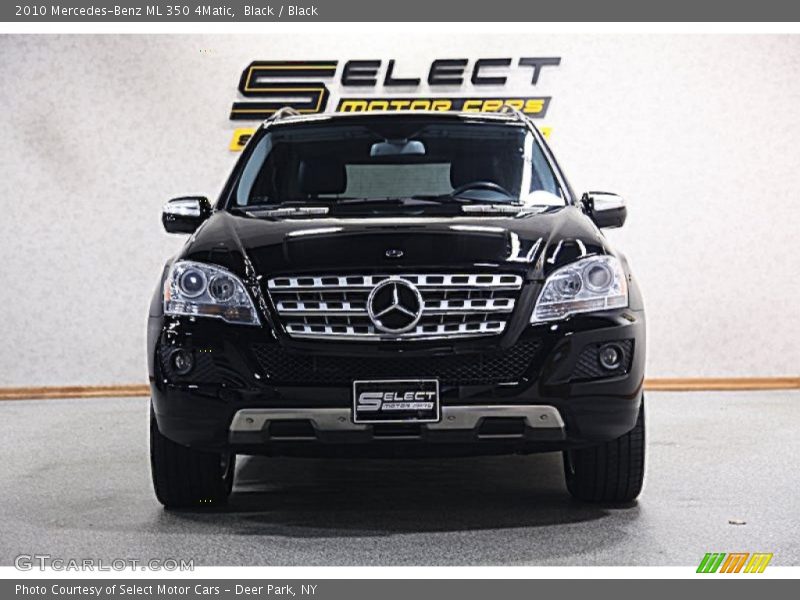 Black / Black 2010 Mercedes-Benz ML 350 4Matic