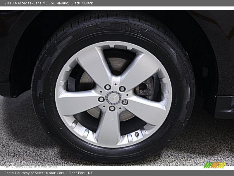 Black / Black 2010 Mercedes-Benz ML 350 4Matic