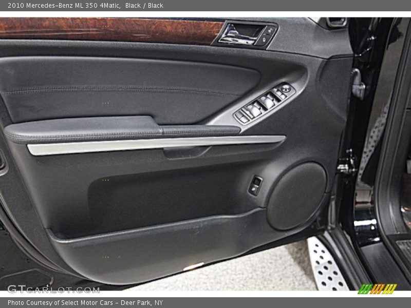 Black / Black 2010 Mercedes-Benz ML 350 4Matic