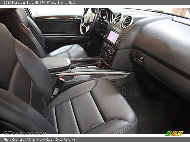 Black / Black 2010 Mercedes-Benz ML 350 4Matic