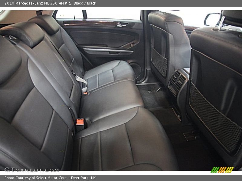 Black / Black 2010 Mercedes-Benz ML 350 4Matic