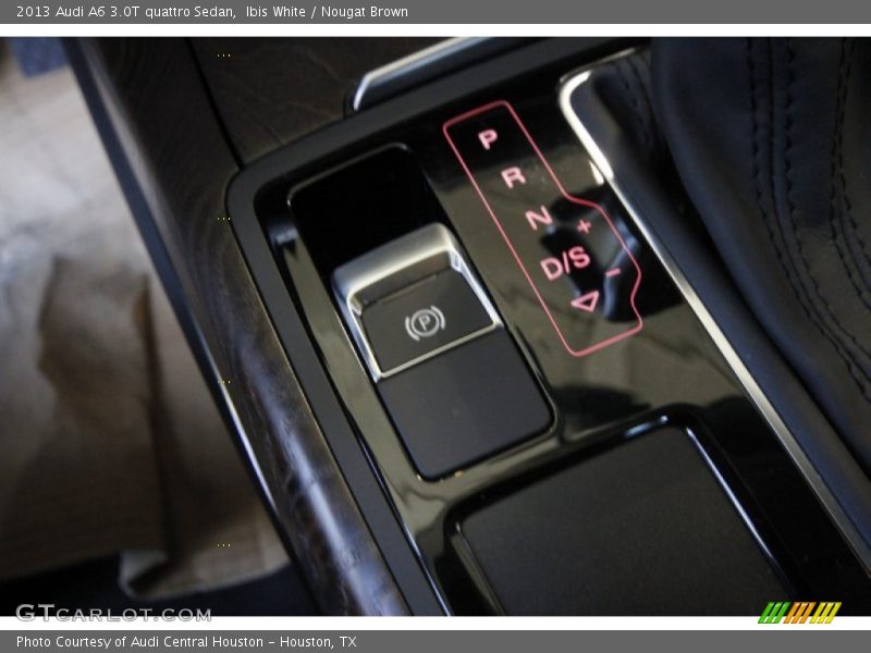 Ibis White / Nougat Brown 2013 Audi A6 3.0T quattro Sedan