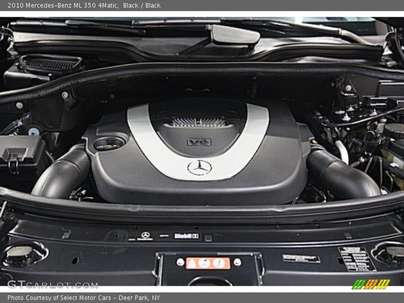 Black / Black 2010 Mercedes-Benz ML 350 4Matic