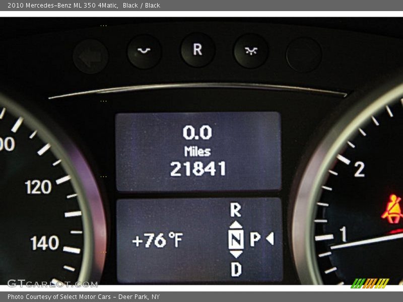Black / Black 2010 Mercedes-Benz ML 350 4Matic