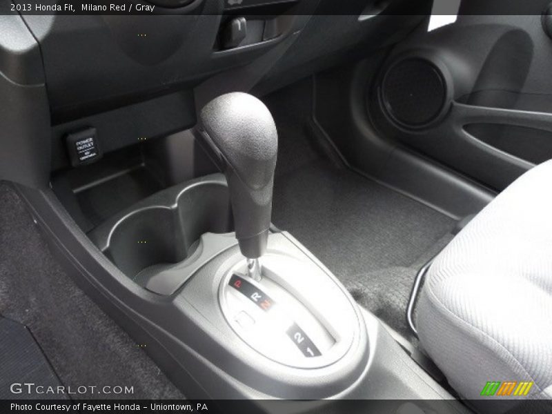Milano Red / Gray 2013 Honda Fit