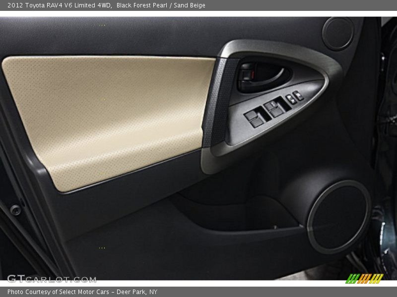 Black Forest Pearl / Sand Beige 2012 Toyota RAV4 V6 Limited 4WD