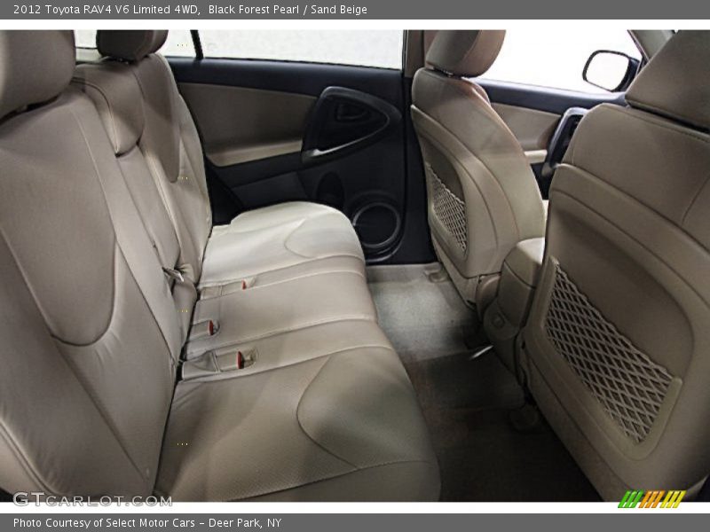Black Forest Pearl / Sand Beige 2012 Toyota RAV4 V6 Limited 4WD